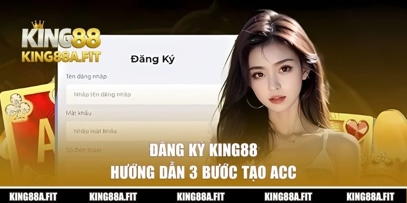 Hướng dẫn 3 bước tạo acc